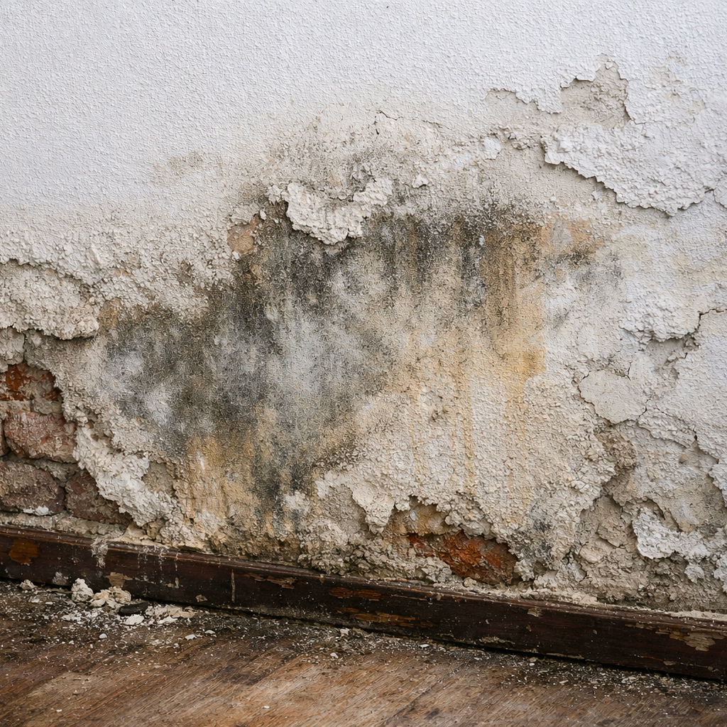 Jak zastavit vlhkost ve zdi